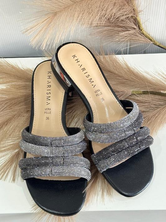 Sandali Donna Kharisma fascia strass 7377