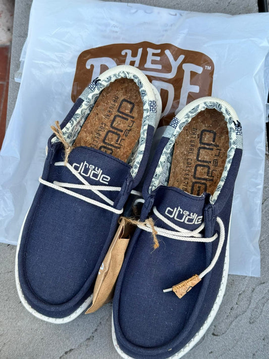 Scarpe  Hey Dude Uomo  blu BGMLN-BBB