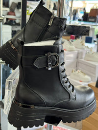 4US Paciotti Donna Anfibi in pelle  4bv134