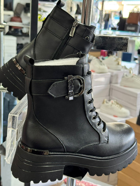 4US Paciotti Donna Anfibi in pelle  4bv134