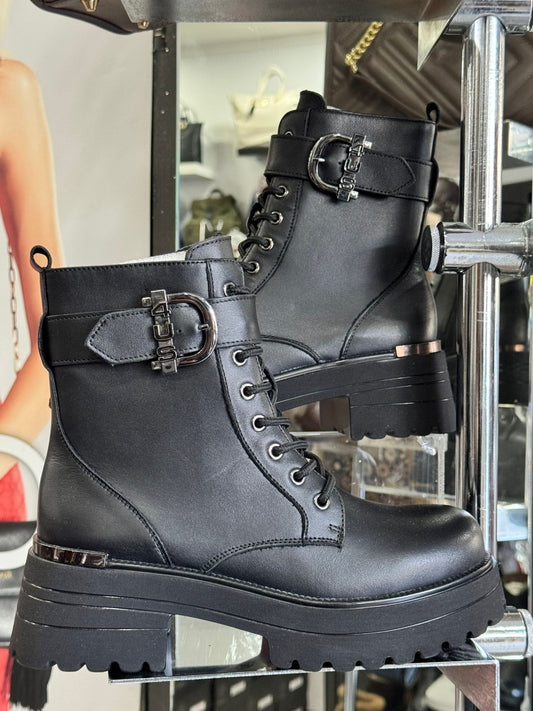 4US Paciotti Donna Anfibi in pelle  4bv134