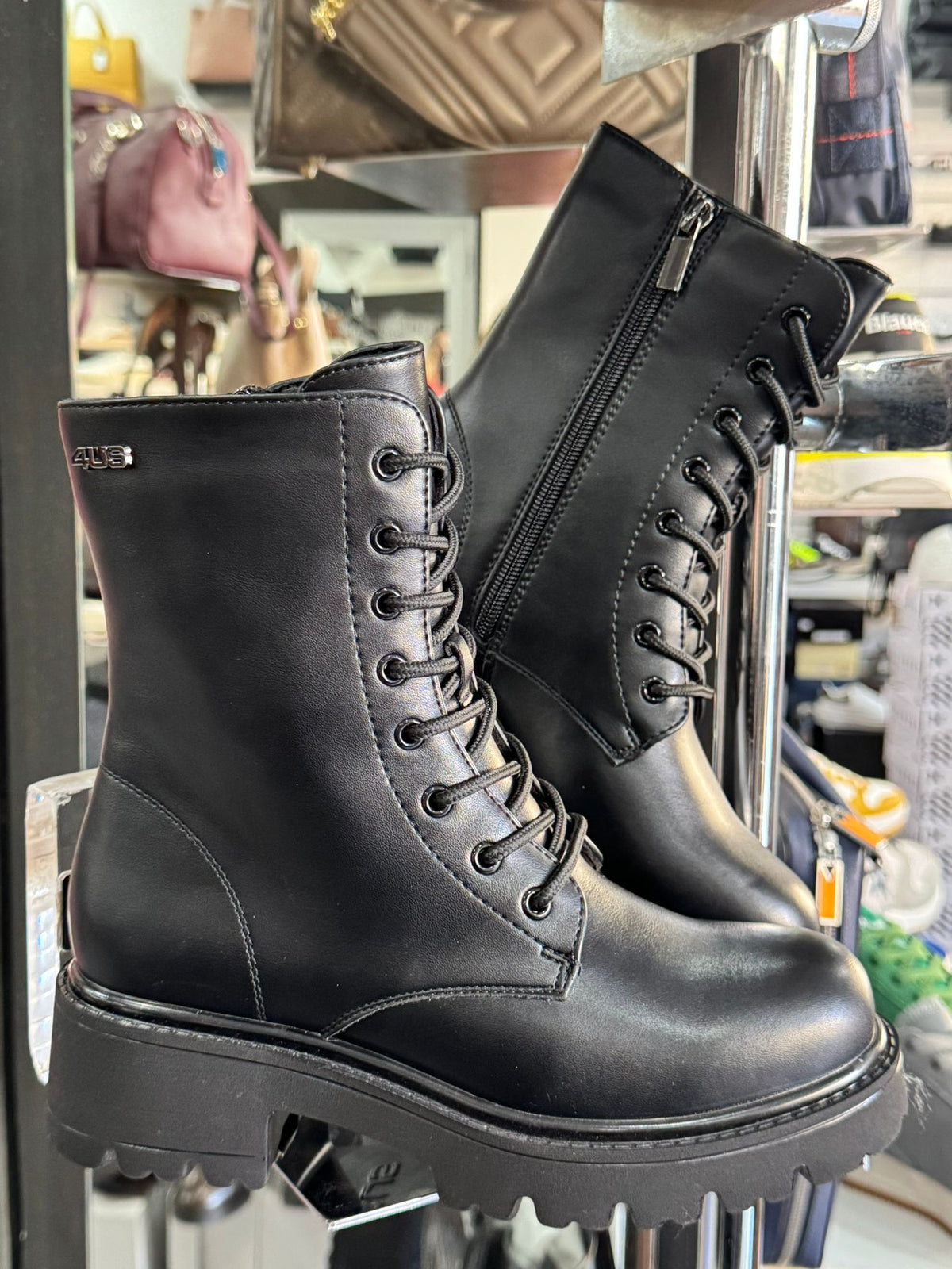 4US Paciotti Donna Anfibi in pelle 4BX119