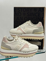 Scarpe donna blauer  fantasy/peach