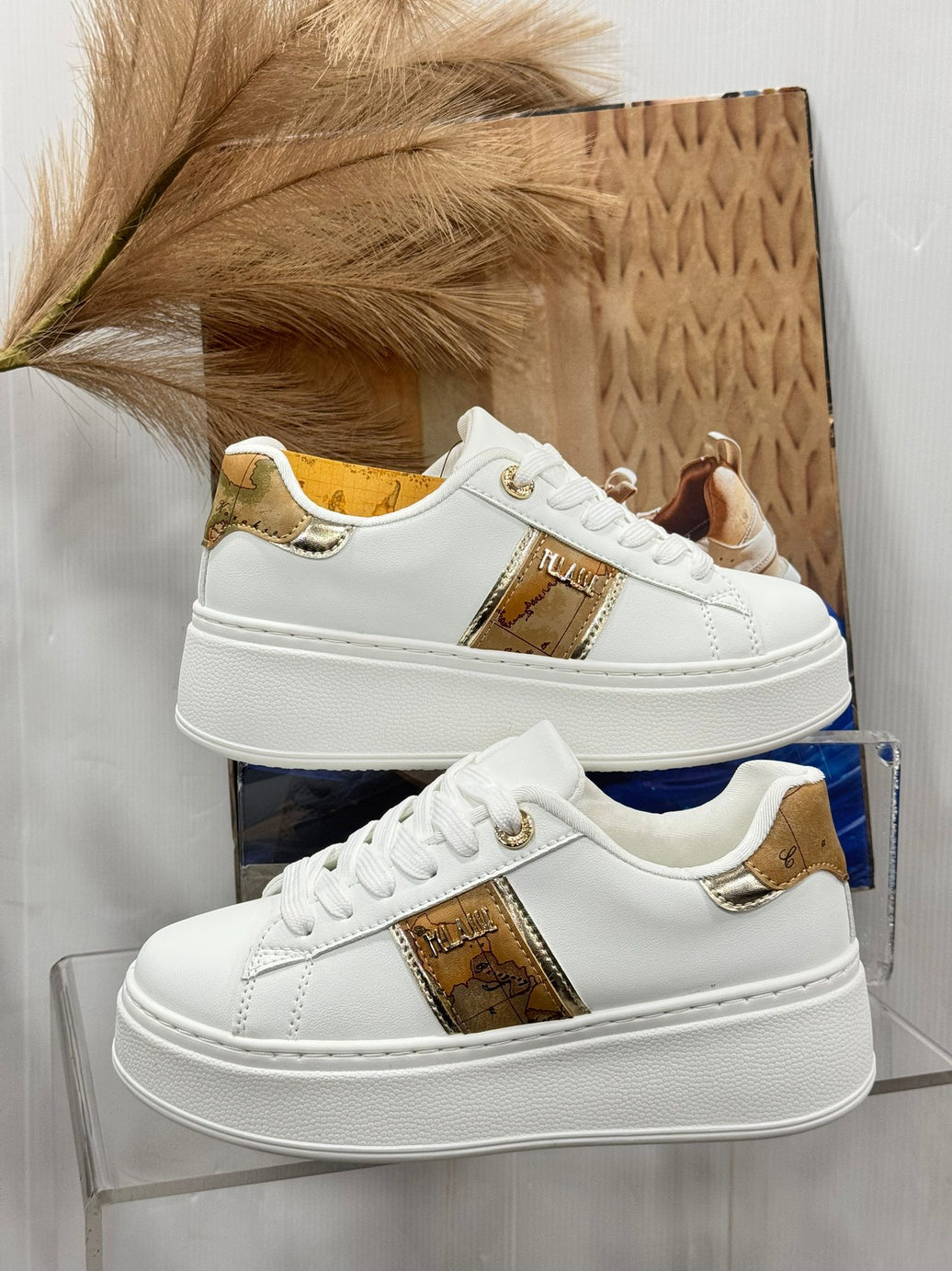 Sneaker con banda Geo Classic Z130030E