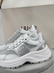 Sneakers Liujo Donna Bianco/glitter EVA02 BA5065