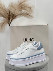 Sneakers Liujo Donna Bianco/jeans SELMA16 BA5101