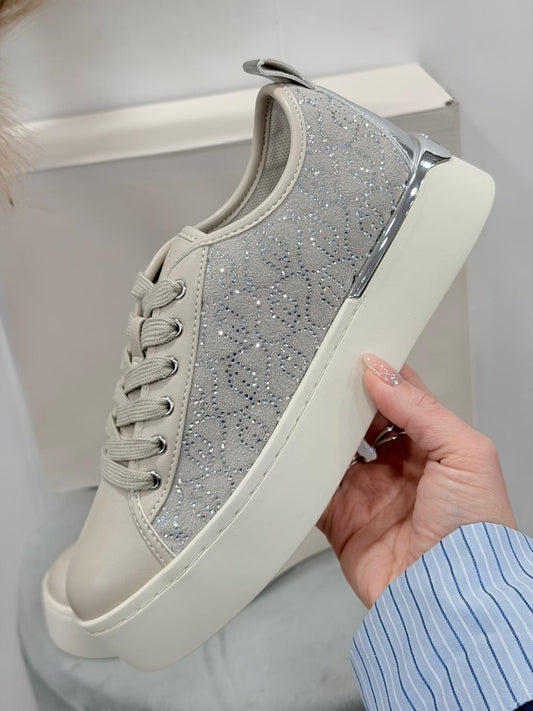 Sneakers Liujo Donna Beige PRETTYO2 BA5027