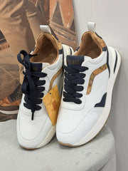 Sneakers Alviero Martini Uomo Bianco/Blu Geo Road U095