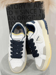 Sneakers Blauer Uomo Harper bianco-Verde SSHARPER11