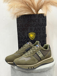 Sneakers Blauer Uomo Tokyo Verde F4TOKYO01