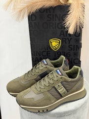 Sneakers Blauer Uomo Tokyo Verde F4TOKYO01