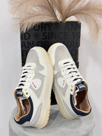 Sneakers Blauer Uomo Harpers09 Verde-Bianco F4HARPERS09