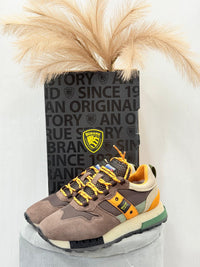 Sneakers Blauer Uomo Heron01 marrone F2HERON01