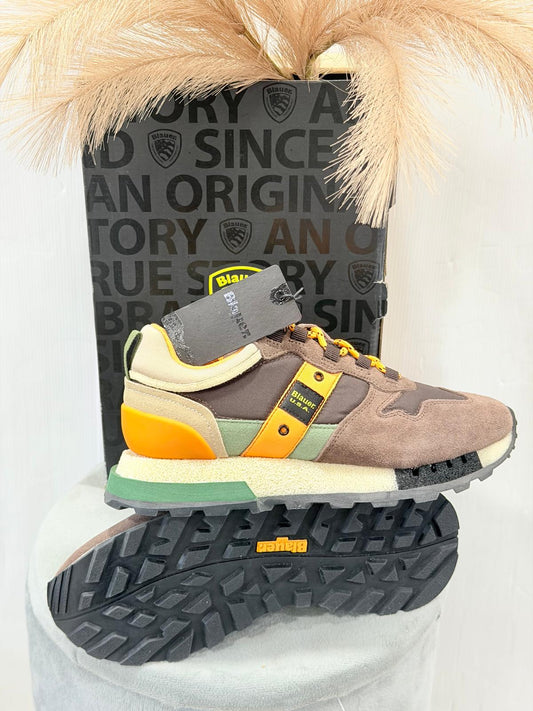 Sneakers Blauer Uomo Heron01 marrone F2HERON01