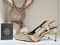 Slingback Cesare Paciotti Donna Argento -Oro 4K2606