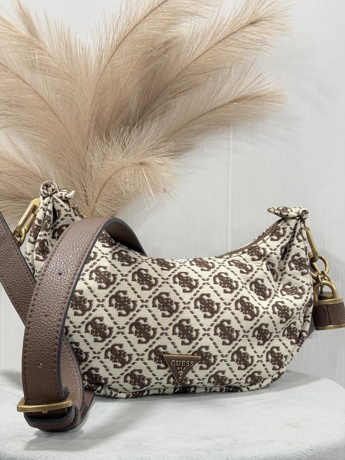 Borsa Donna Guess Browin Logo