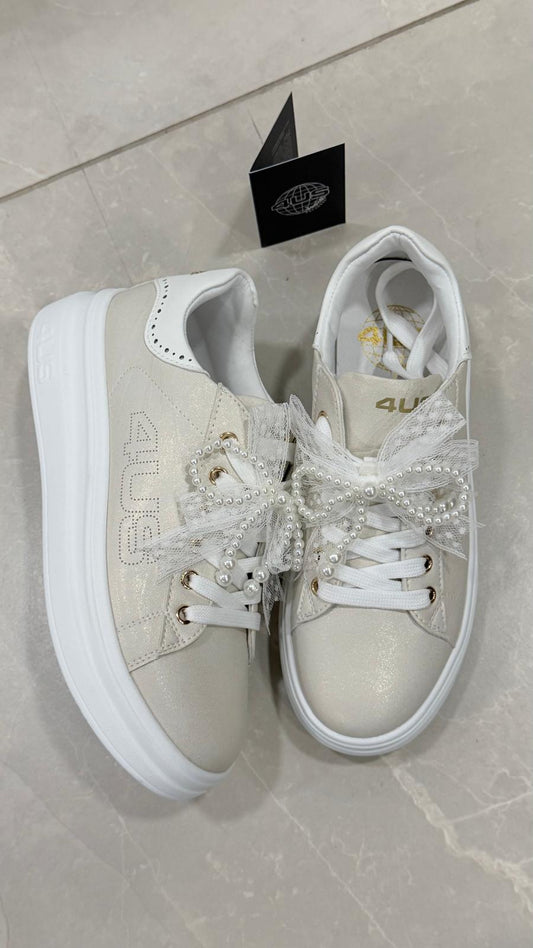 Sneakers Cesare Paciotti Donna Fiocco  4BX167