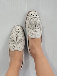 Mocassino Donna Kharisma in canvas 2046