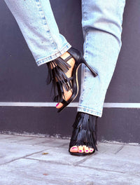 Sandalo Donna Kharisma con frange 2592