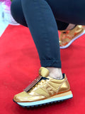 Sneakers Saucony Jazz Oro Limited Edition Con Patta Estraibile S1044-595