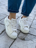 Sneakers Ed Parrish Donna Glitter Bianco- Nero CKLD-SQ51-VE20