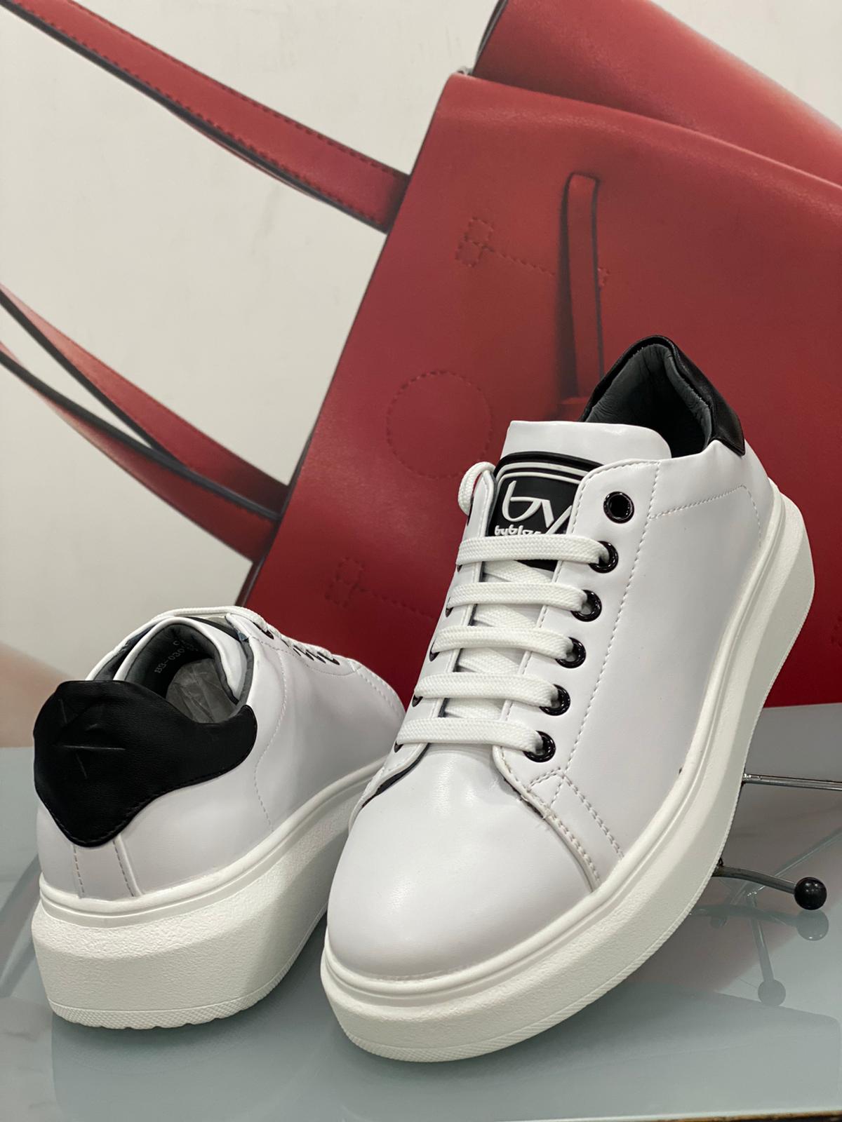 Sneakers Byblos Bianco/Nero - Nero/Bianco BB-030