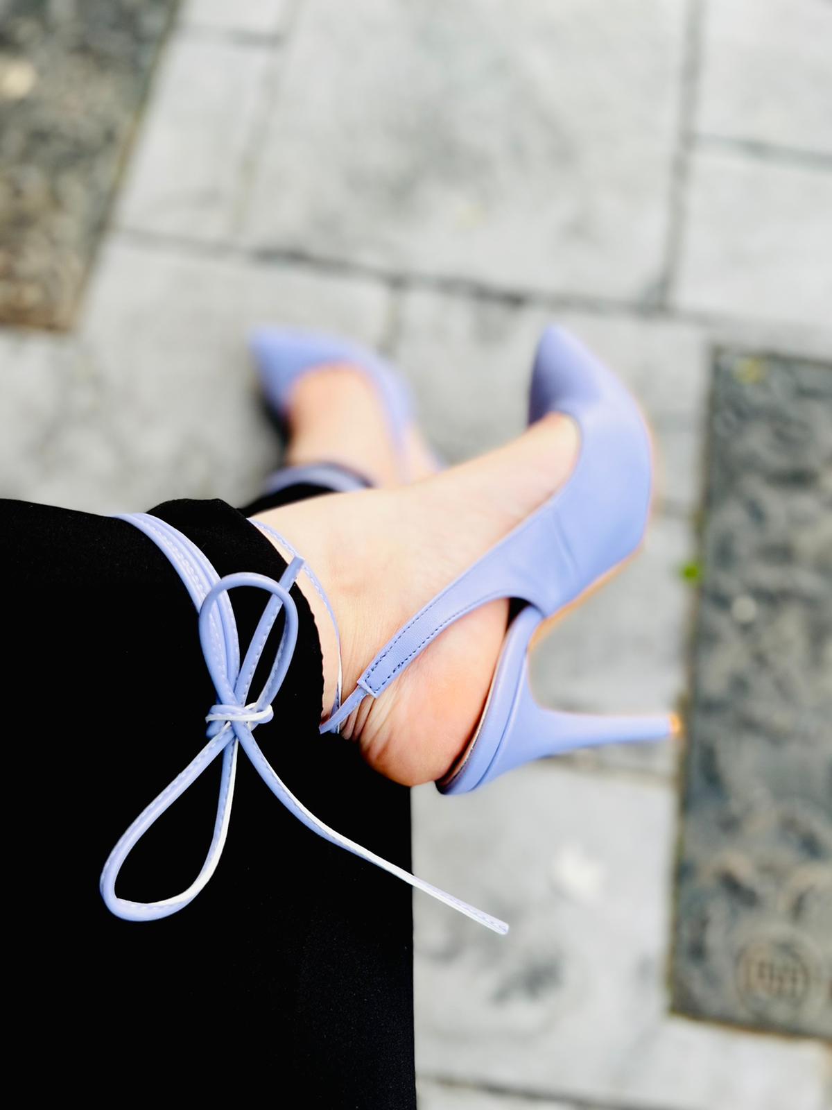 Decolletè Laccetti Kiss Kriss Donna Nero-Viola-Celeste-Nudo art:428