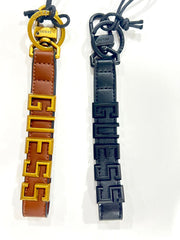Portachiave Guess Uomo Logo Nero -Cuoio RMLE