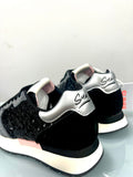 Sneakers Sun68 Donna Nero/Grigio/Rosa  Z42217