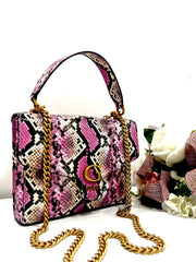 Mini tracolla  Guess shenny stampa pitone KB869321