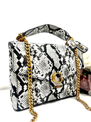 Mini tracolla  Guess shenny stampa pitone KB869321