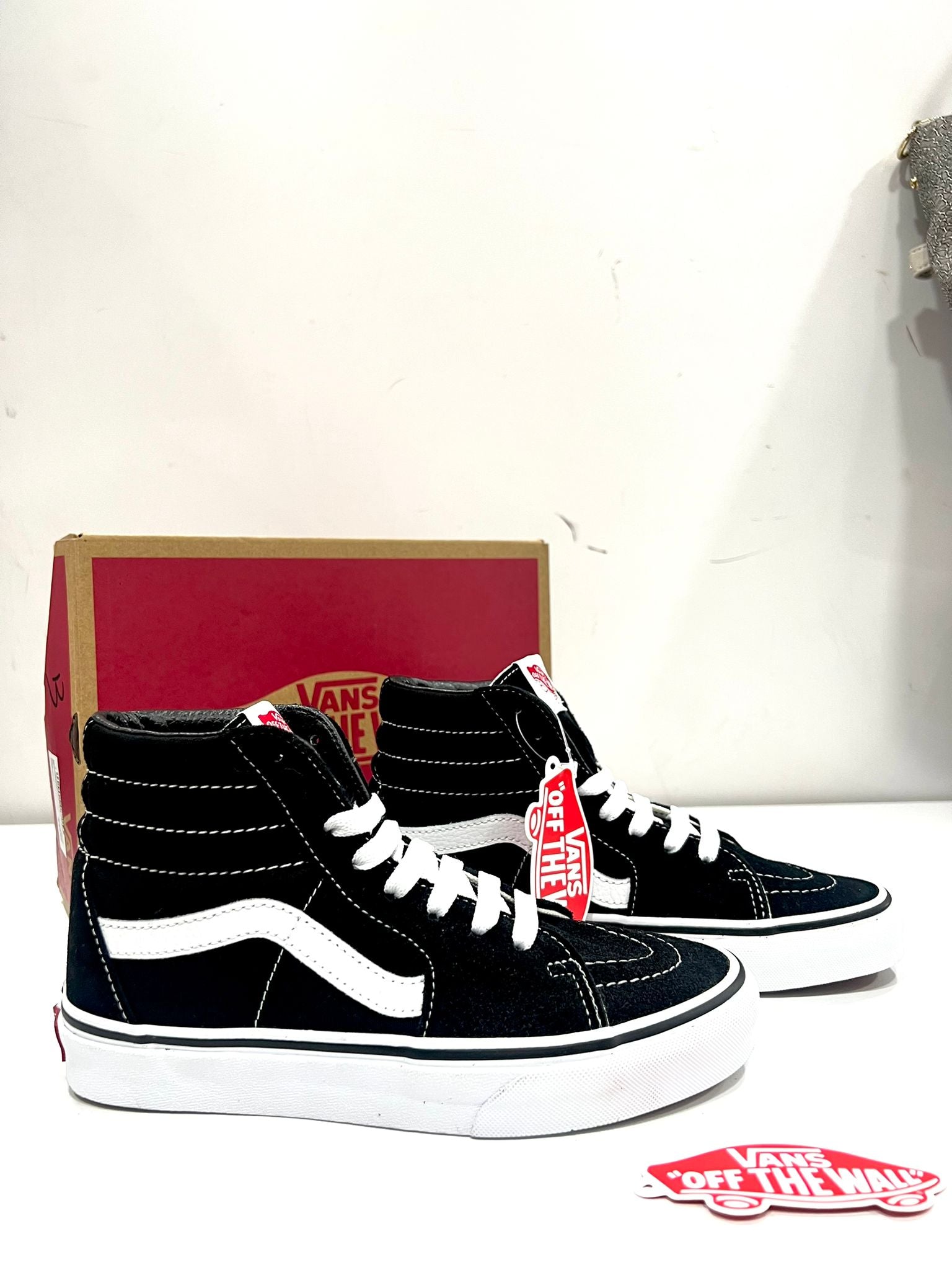 Sneakers Vans Sk8-Hi Black/black/White  VN000D5IB8C